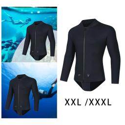 Fato de mergulho Top Wetsuit masculino, Fato de natação, Caiaque, Freediving, canoagem - Image 2