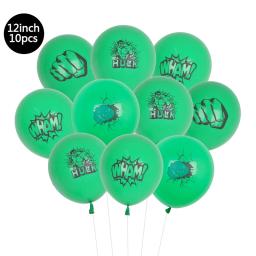 Marvel temático látex balão set, super-heróis, decoração suprimentos para aniversariante, chuveiro de bebê, brinquedos infantis, 10 pcs, 30 pcs, 50pcs, 12" - Image 5