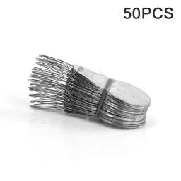 Máquina De Inserção De Ponto De Agulha Threader, Ferramenta De Linha De Costura De Mão, Arco De Fio, 50Pcs - Image 1
