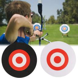 Arco ao ar livre e flecha Shooting Foam Targets, Profissional, Móvel Tiro com Arco Alvo, Caça Prática Acessórios, 24cm, 1 Pc, 2Pcs - Image 4