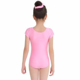 Maiô Spandex Nylon para crianças, Roupas de Ballet para meninas adolescentes, Collant dança para crianças, Ginástica Rítmica Dancewear - Image 2