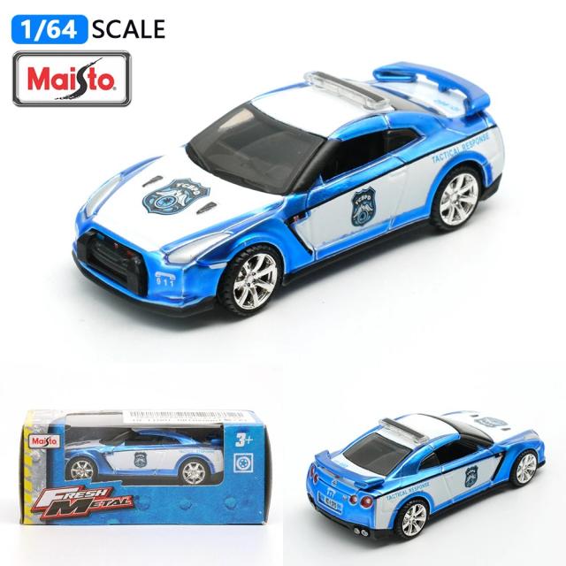 Miniatura Diecast 1/64 Volkswagen GTR - Carro Muscular Colecionável para Crianças e Adultos