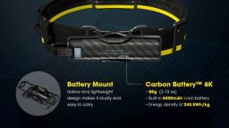 Bateria do carbono do Nitecore™Kit 6k 6k - Image 4