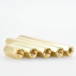 M2 m2.5 m3 m4 m5 m6 fêmea hex placa-mãe impasse rack espaçadores latão aço inoxidável rosca métrica pcb suporte pilares coluna - Image 5