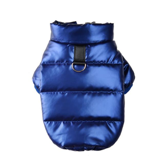 Colete Acolchoado Quente para Cães Pequenos - Roupas Confortáveis para Chihuahua, Buldogue Francês, Pug e Yorkies