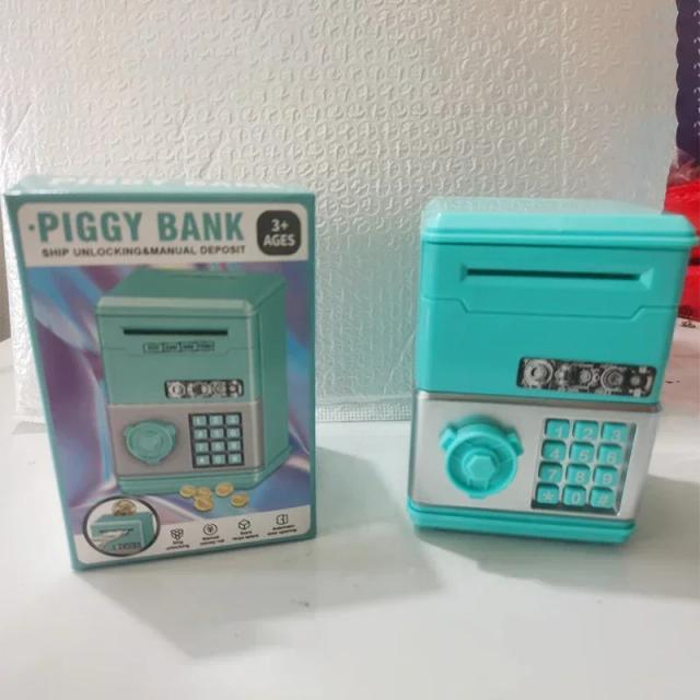 Cofrinho Interativo com Senha para Crianças - Brinquedo Educativo