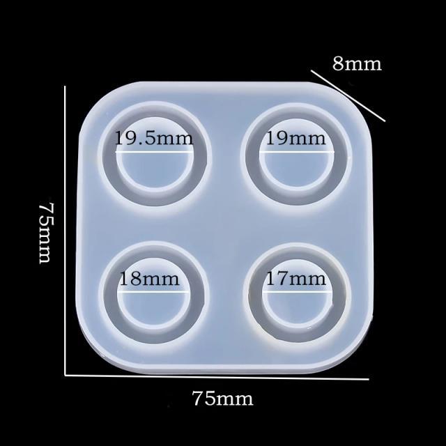 Moldes de Resina Epóxi em Vários Tamanhos para Criação de Jóias e Acessórios DIY