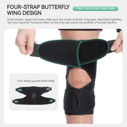 Medical Power Lift Knee Booster, Weakly Brace, Suporte Conjunto, Estabilizador de Mola, Ginásio Esportes, Cuidados de Saúde, Maca Perna, 1Pc - Image 3