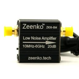 Zeenko-Amplificador de Baixo Ruído Série BM, 100KHz-6GHz, Bateria 10GHz Incluída, 20dB Alto Ganho LNA, Módulo Pré-amplificador de Potência RF - Image 2