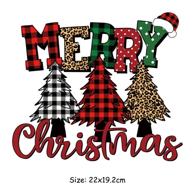 Transferência de Ferro para Artesanato: DIY T-Shirts e Moletons com Remendos de Natal Feliz