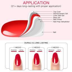 Glitter Gel Esmalte, Soak Off, unhas LED UV para Manicure DIY, brilho cintilante, outono, quente, rosa, 10 pcs por conjunto - Image 5