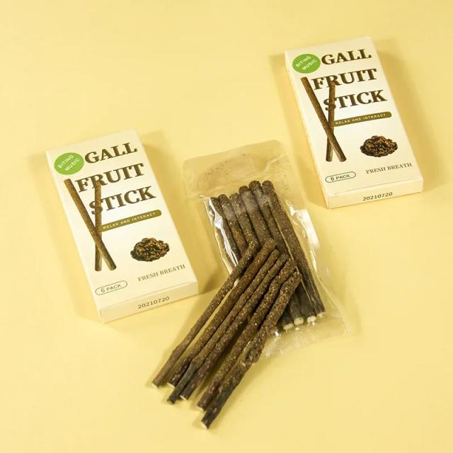 Pasta de Dente Natural para Gatos com Matatabi – Limpeza Dental e Produtos de Mastigação para Todas as Idades com 6 Varas por Caixa