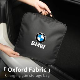 Carro EV Carregamento Cabo Organizador Bag, Travel Storage Box, BMW Desempenho E92, E91, G20, G30, G05, G06, G07, G11, G01, G02, G32 - Image 1
