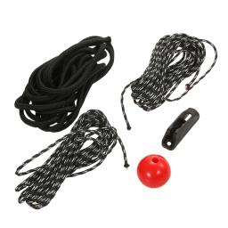 Caiaque cauda pé diretion controle leme canoagem clipe de borracha fivela ferramentas de reparação kit acessórios para iate canoa - Image 5