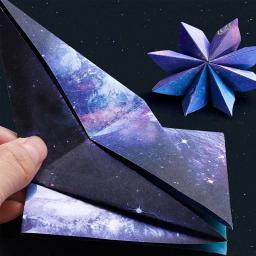 50 dupla face padrão estrelado origami papel dobrável artesanato papel para diy artesanato artes criatividade aulas escolares decoração de casa - Image 4