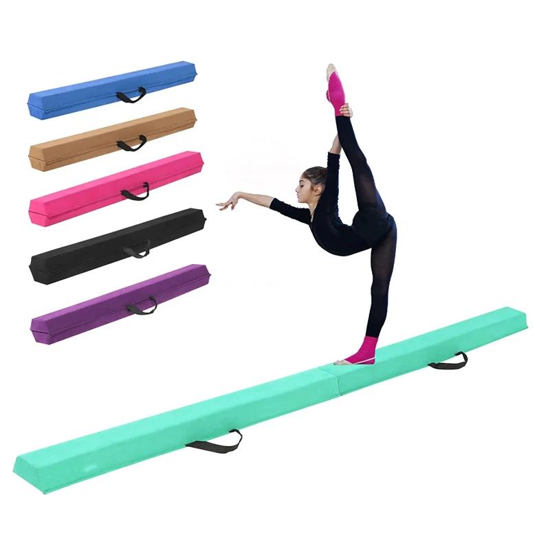 Equilíbrio e Diversão: Beam de Espuma Dobrável para Crianças, Ideal para Ginástica e Tumbling Personalizados