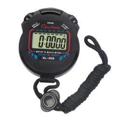 Profissional Handheld LCD Digital Sports Cronômetro, cronômetro clássico temporizador Stop Watch com corda, temporizadores impermeáveis, novo - Image 5