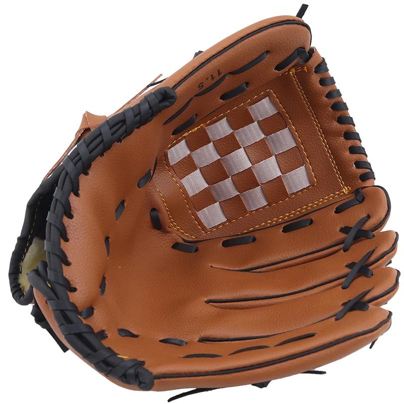 Esportes ao ar livre duas cores luva de beisebol softball prática equipamentos tamanho 9.5/10.5/11.5/12.5 mão esquerda adulto homem mulher trem - Image 1
