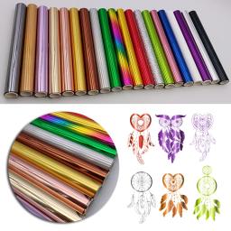 19cm x 5m nova folha de toner reativa por impressora a laser e laminador papel holográfico transferência térmica ofícios folhas nova ferramenta diy 2022 - Image 3