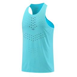 Atletismo tanque superior correndo coletes velocidade esportes camisas de fitness caras sem mangas das mulheres dos homens roupas atleta pista campo singlet - Image 3