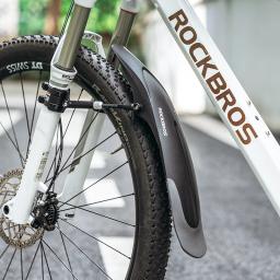 ROCKBROS Para-lamas para bicicleta Para-lamas de libertação rápida ajustável e leve para proteger 26-29 polegadas MTB Acessórios para bicicletas de montanha - Image 4