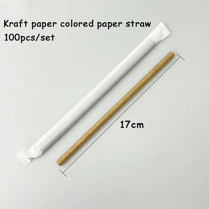 Copo de papel biodegradável descartável com tampa, produto comestível, resistente ao calor, café, leite, copo afastado, caneca redonda, banquete do partido - Image 1