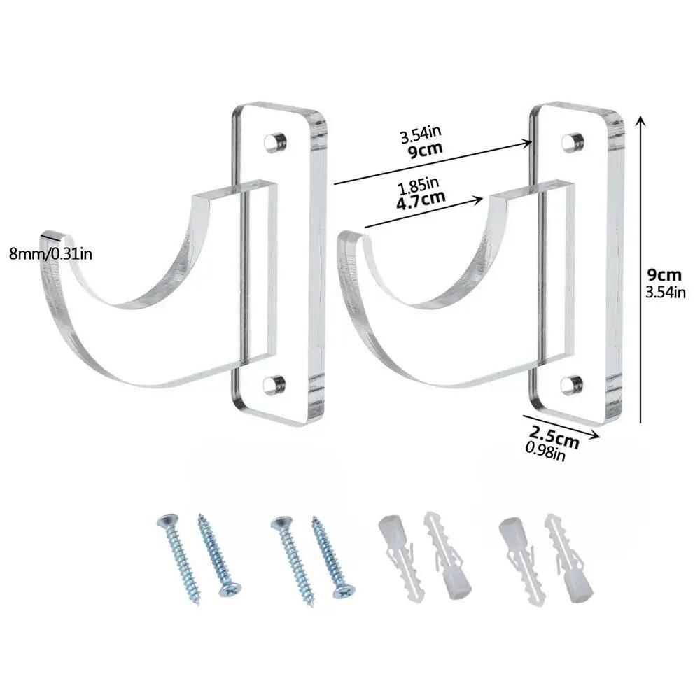Acrílico Lightsaber Wall Mount, espada titular, espadas transparentes, rack para armas de brinquedo - Image 1