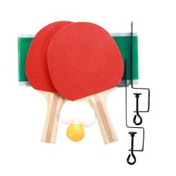 Portátil Tênis De Mesa Net, Jogos Indoor, Suporte Ping-Pong Paddles Kit Set, Esporte - Image 1
