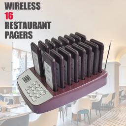 Wireless Guest Calling System, Restaurante Buzzer, Pager para Café, Sobremesa, Igreja, Alimentos, Caminhão, Tribunal, Sinal Estável, 315 MHz - Image 2