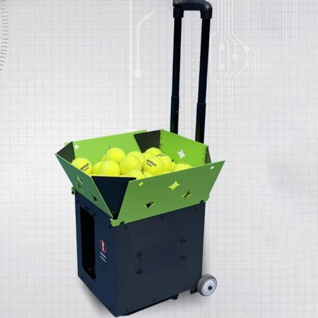 Máquina de Tênis Automática Portátil para Adultos - Treinador de Saque para Iniciantes