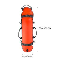 Flutuador De Segurança Inflável, Marcador De Superfície, Mergulho, Flutuador De Sinal Com Bandeira De Mergulho, Flutuabilidade Máxima, Caça Submarina, Natação, 78LBS - Image 6