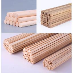 10 pçs/lote material de madeira de bambu diy modelo de construção suprimentos artesanal artesanato mobiliário lanterna fazendo ornamentos - Image 4