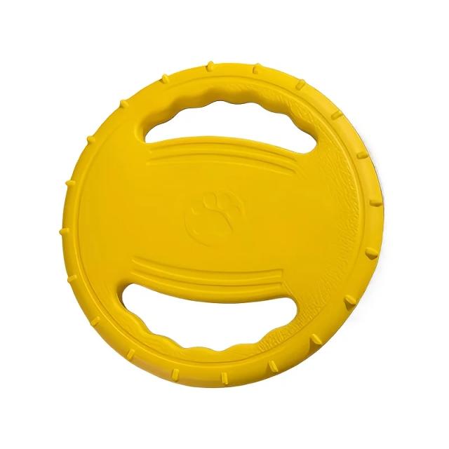 Eva Disco Voador Brinquedo Interativo para Cães Filhotes - Jogo ao Ar Livre e Água