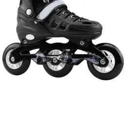 Roda de Skate Inline com Rolamentos, Alta Elasticidade Sola da Roda Traseira, Patinação Roller Shoes, 85A, 100mm - Image 3