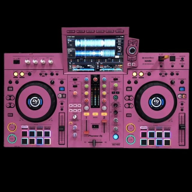 DJ Controlador All-in-One Totalmente Fechado com Opções de Cores e Player Disc RX3
