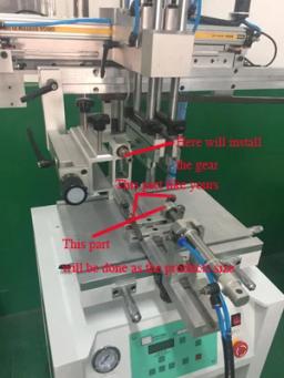 Semi Auto Plana e Redonda Máquina De Impressão De Tela De Seda, Impressoras De Tela Plana/Cilindro Fabricação - Image 5