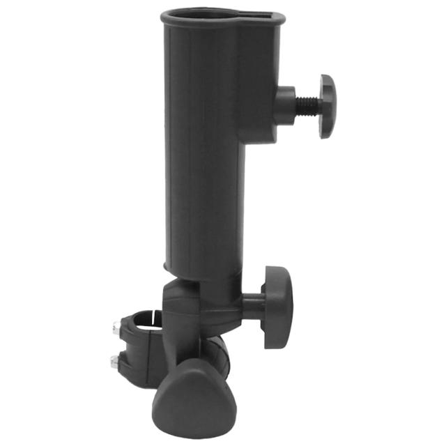 Suporte de Guarda-Chuva para Carrinho de Golfe Ajustável - Preto