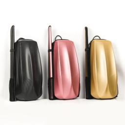 Christina bolsa para violino, estojo de fibra de carbono, mochila de viagem semi-dura com tubo de arco separado, tamanho 4/4-3/4, espaço de camada dupla - Image 6