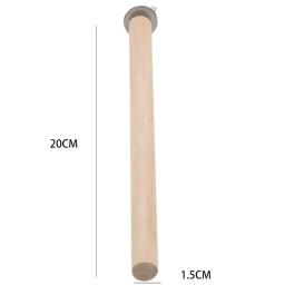 Suporte de pássaro brinquedos para animais de estimação papagaio vara poleiro estação plataforma pata moagem brinquedos papagaio esfrega vara pássaros suprimentos gaiola acessórios - Image 5