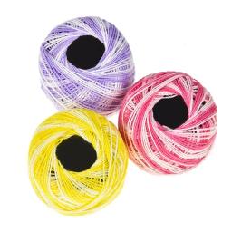 Linha do bordado do ponto transversal, fio remendo feito malha à mão, suprimentos de artesanato DIY, 16 cores - Image 6