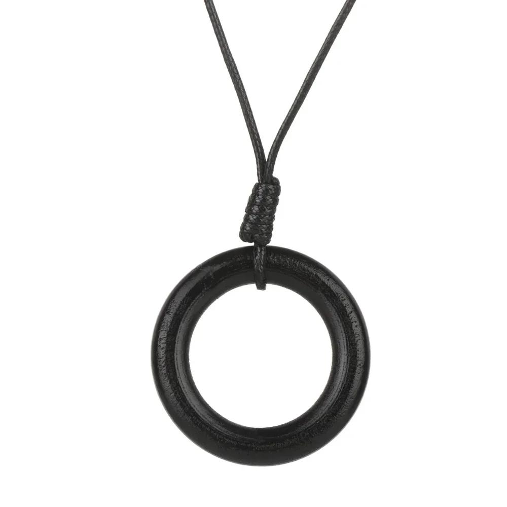 Handmade Nepal Budista Mala Bead Colar Pingente para Mulheres, Pérolas De Madeira Étnica, Presentes Longos De Joalheria - Image 1