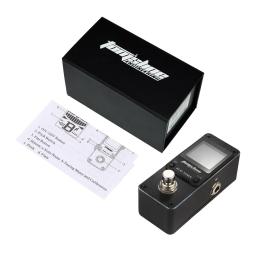 AROMA AT-07 Mini Pedal de efeito sintonizador cromático Mini efeitos de guitarra elétrica únicos - Image 1