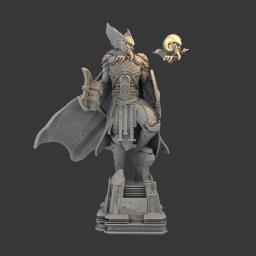 Figura de resina em escala de 108 mm estilo viking Thor desmontado e sem pintura kit modelo une estatueta colecionar brinquedos - Image 5