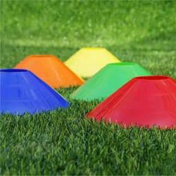 Flat Cones Marcador Disco Para Futebol, Velocidade De Agilidade, Marcadores De Treinamento, Portátil, Indeformável, Esportes, Equipamento De Treinamento, 10PCs - Image 4