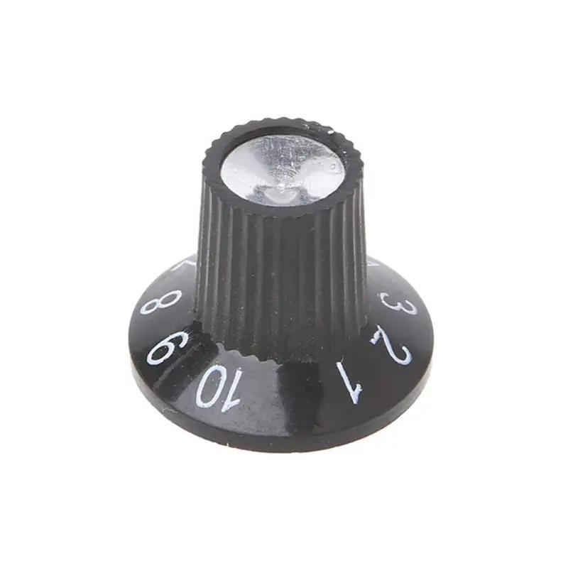 652D Botão Botão Amplificador Guitarra AMP Volume Tone Control Knob Contornado Alumínio Para F - Image 1