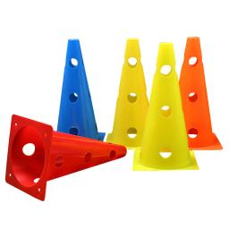 5 pçs equipamento de treinamento de futebol flexibilidade de futebol obstáculos oco para fora cones de treinamento marcador cones - Image 6