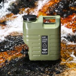 Portátil BPA Balde de água livre, acampamento ao ar livre, caminhadas armazenamento de emergência, recipiente de água, PE, comestível, 3,2 galões, 12L - Image 5