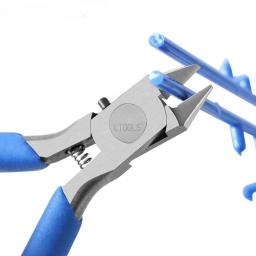 Tesoura ultra fina de lâmina única, aço carbono, pequena, afiada, com limite de parafuso, modelo plástico, montagem e ferramentas cortantes - Image 1