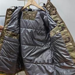 Casaco de combate tático Windproof masculino, jaqueta de aquecimento, roupas de airsoft, casacos térmicos, camping, caminhadas, inverno - Image 4