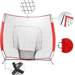 Baseball portátil Backstop Net, Rede De Prática De Beisebol, Batendo Pitching, Rede De Treinamento De Rebatidas, acessórios de beisebol - Image 3